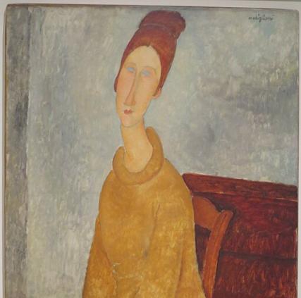 Amedeo Modigliani, a painter and his dealer, the exhibition at the Orangerie Museum