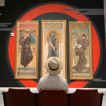 Alphonse Mucha at the Grand Palais Immersif